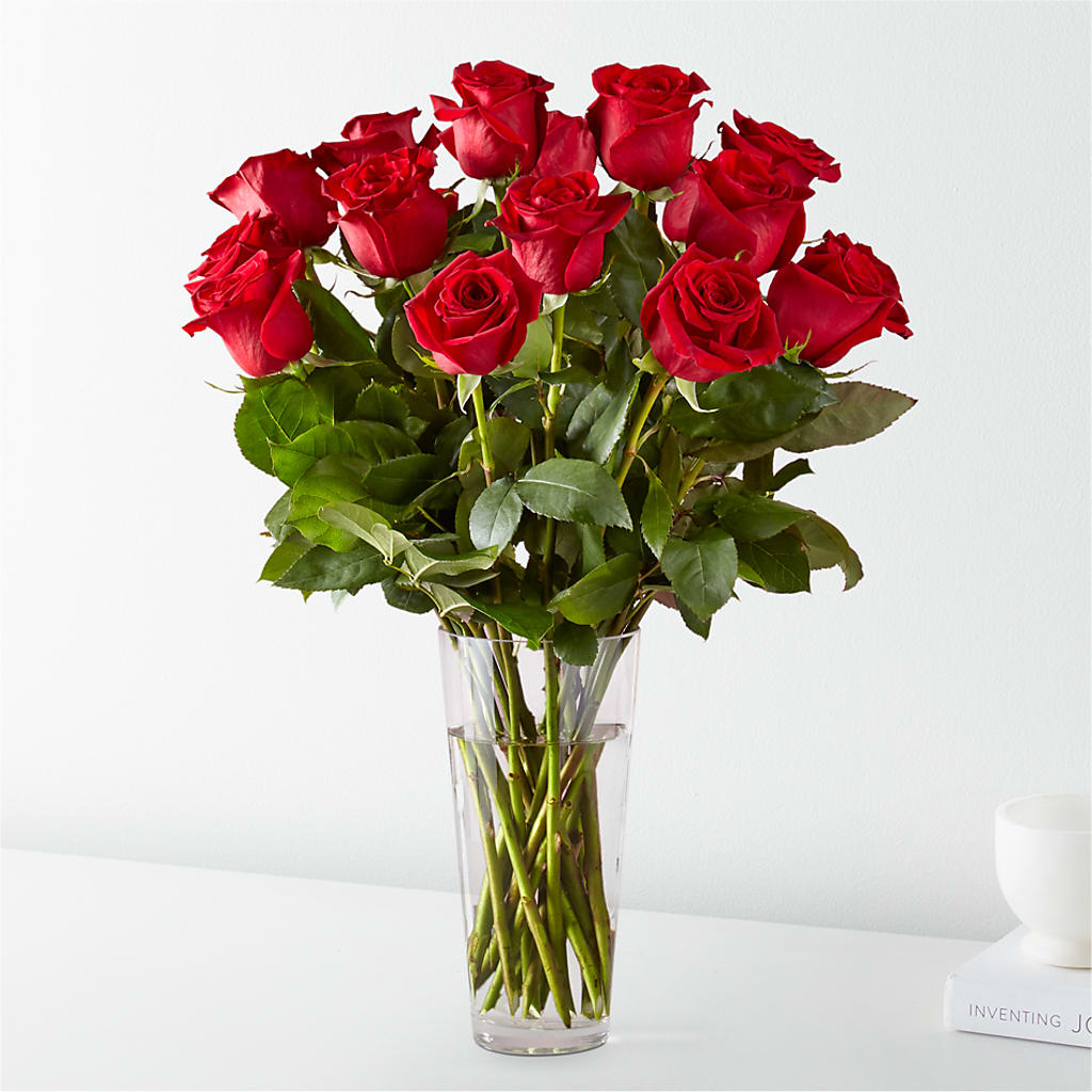 Long Stem Red Rose Bouquet – Rosehaus Floral, Suamico WI