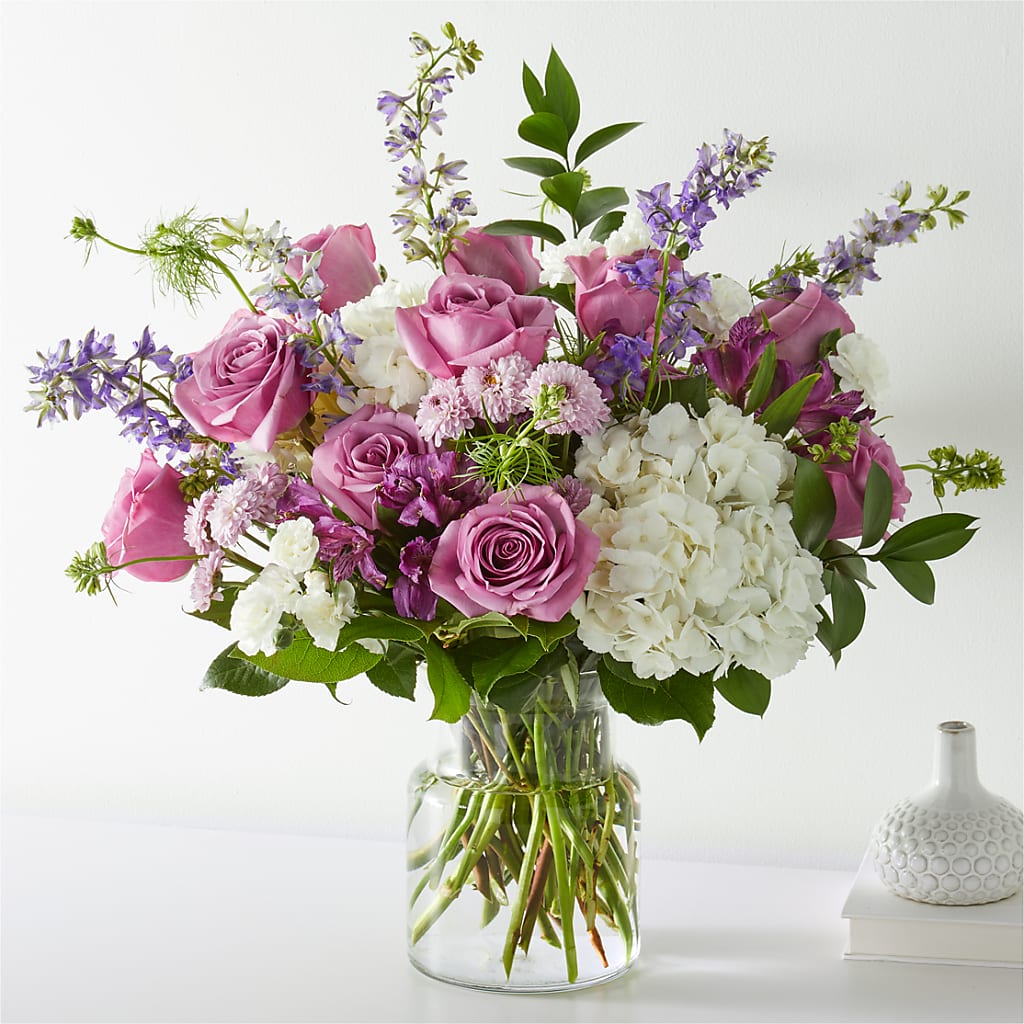 Violet Caress Bouquet – Rosehaus Floral, Suamico WI