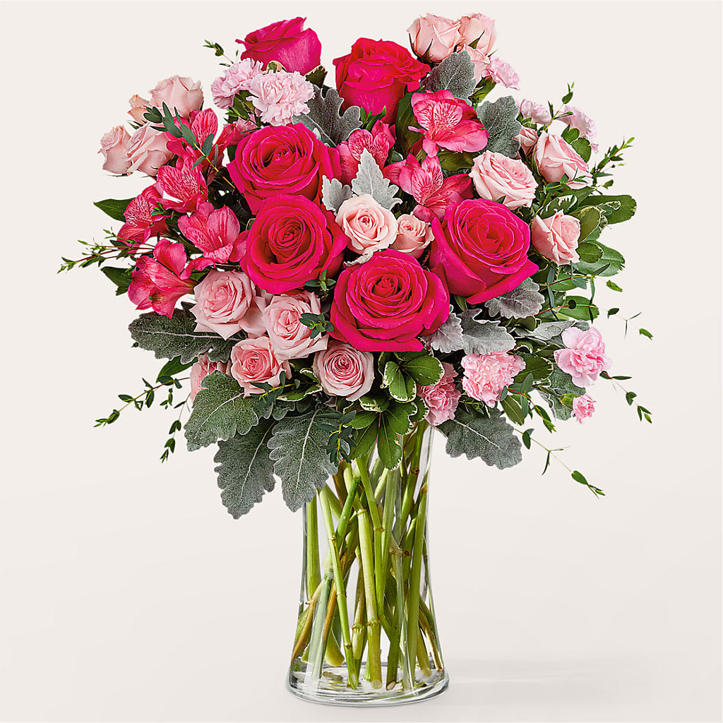 Tickled Pink Bouquet – Rosehaus Floral, Suamico WI