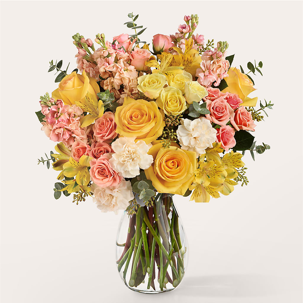 Slice of Sunrise Bouquet – Rosehaus Floral, Suamico WI