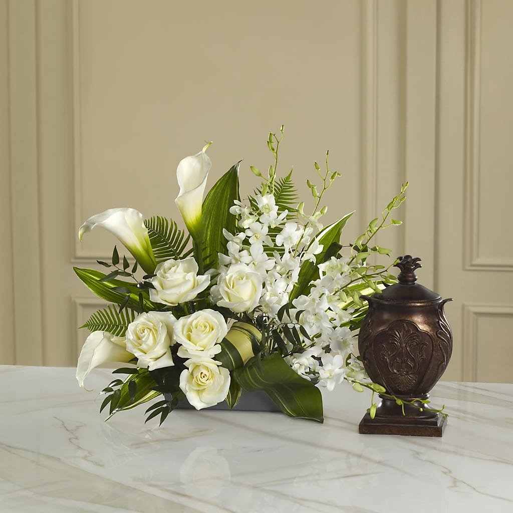 At Peace Arrangement – Rosehaus Floral, Suamico WI