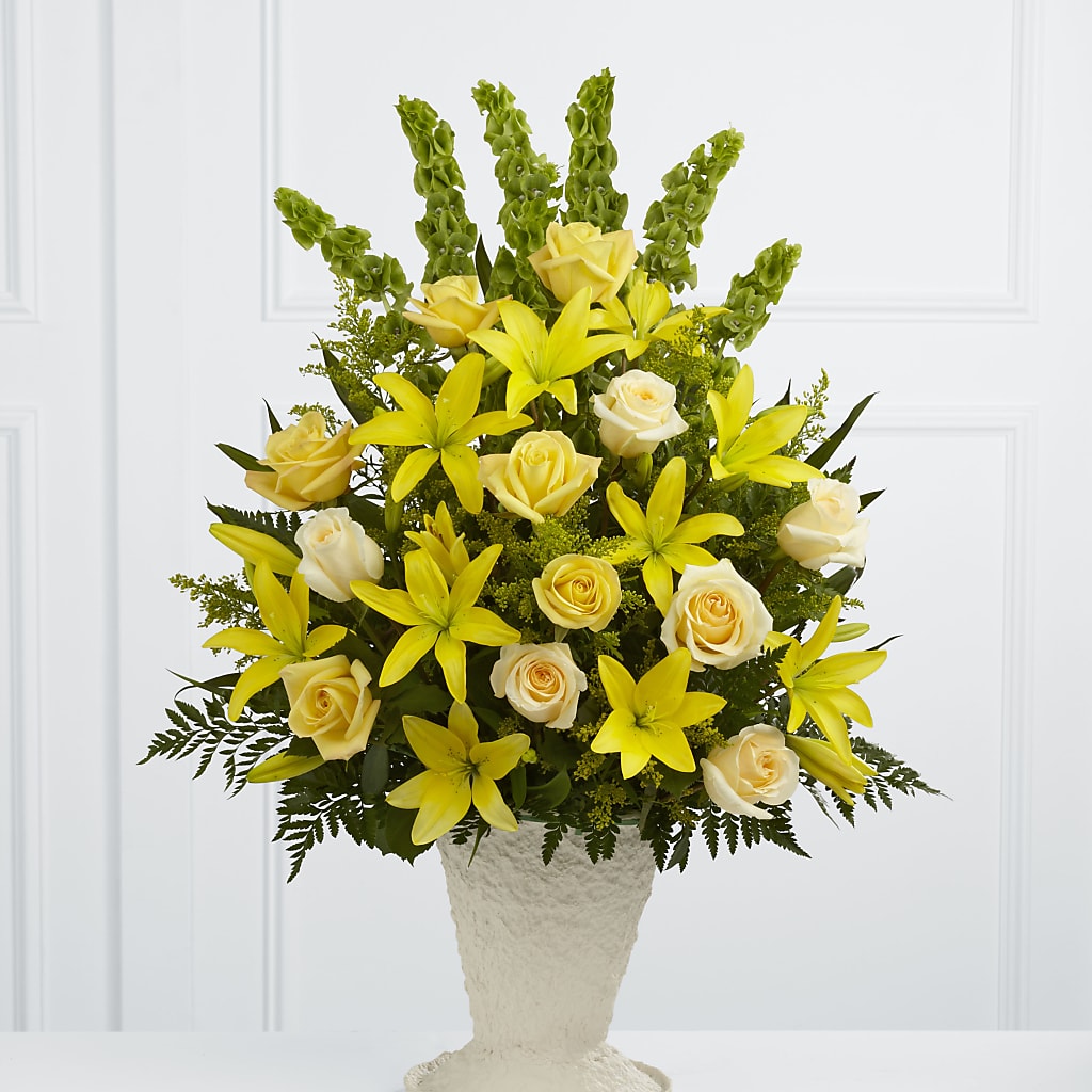 Golden Memories Arrangement – Rosehaus Floral, Suamico WI