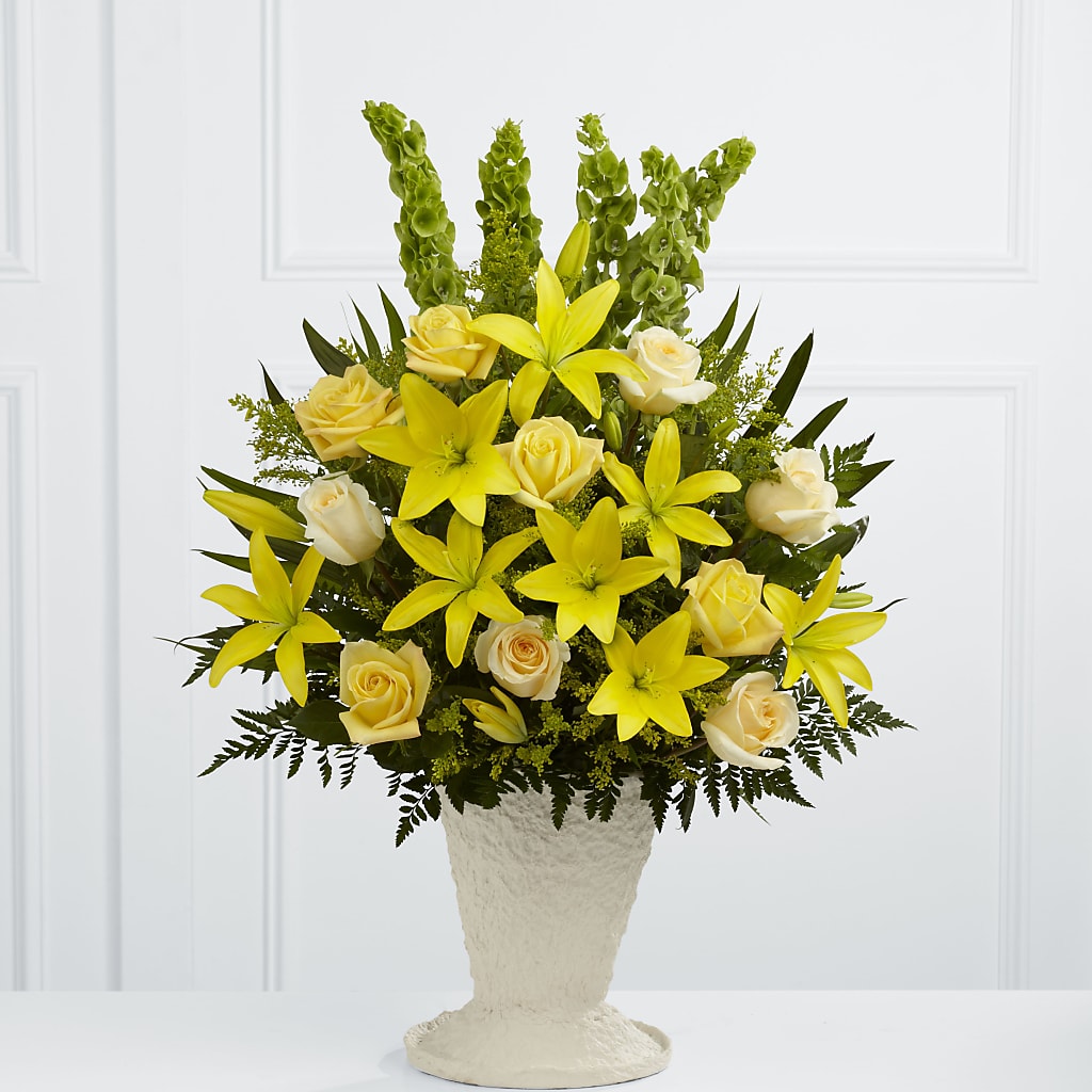 Golden Memories Arrangement – Rosehaus Floral, Suamico WI