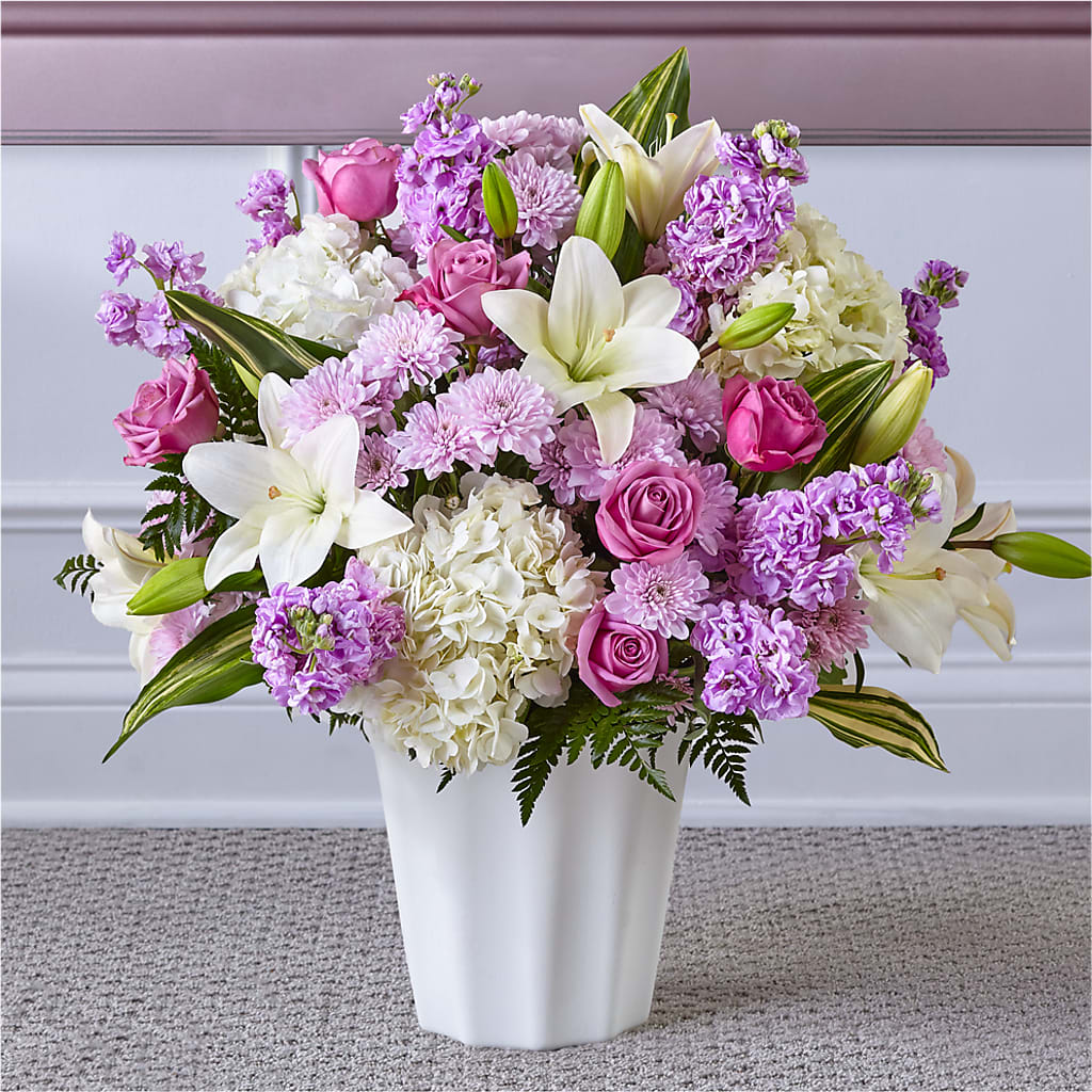 Heaven Sent Floor Basket – Rosehaus Floral, Suamico WI