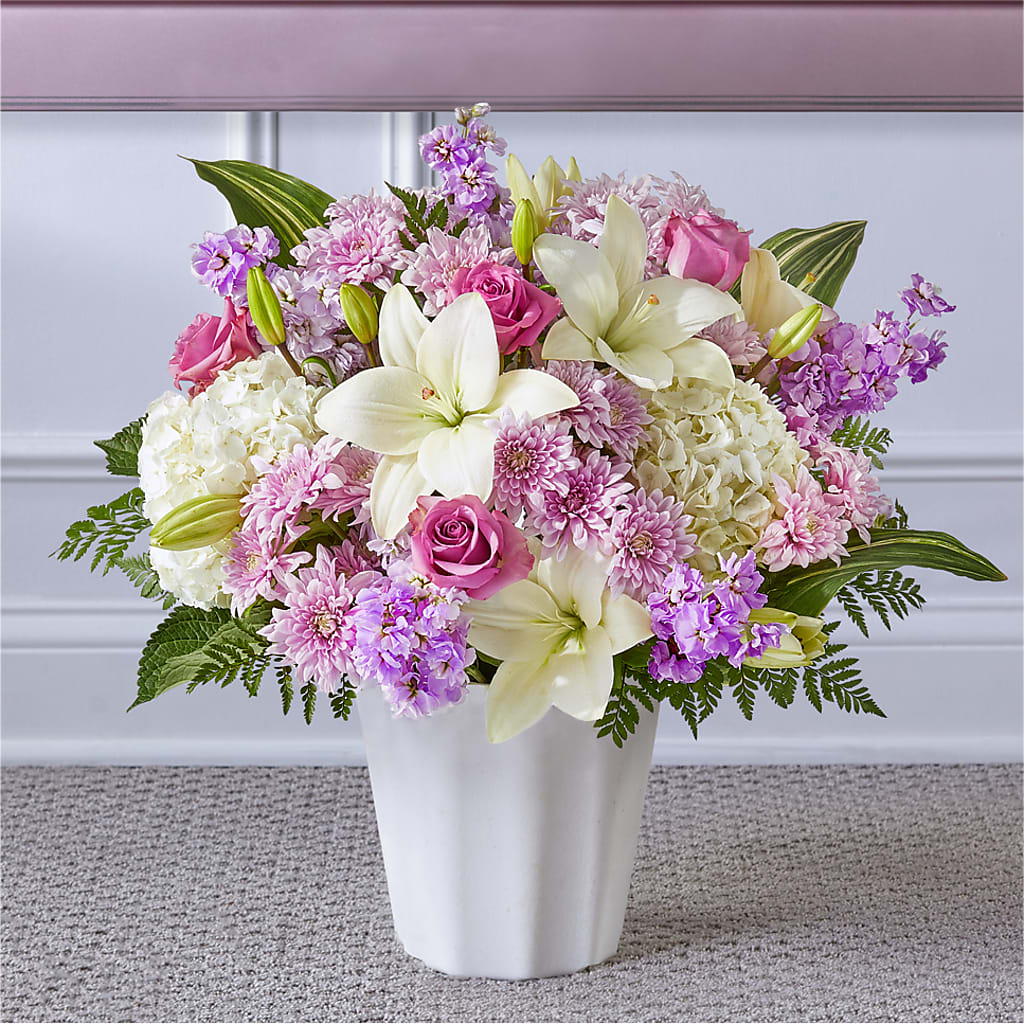 Heaven Sent Floor Basket – Rosehaus Floral, Suamico WI