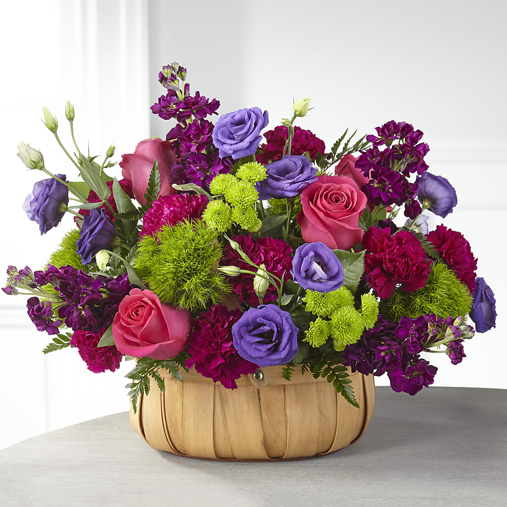 Serene Sanctuary Basket – Rosehaus Floral, Suamico WI