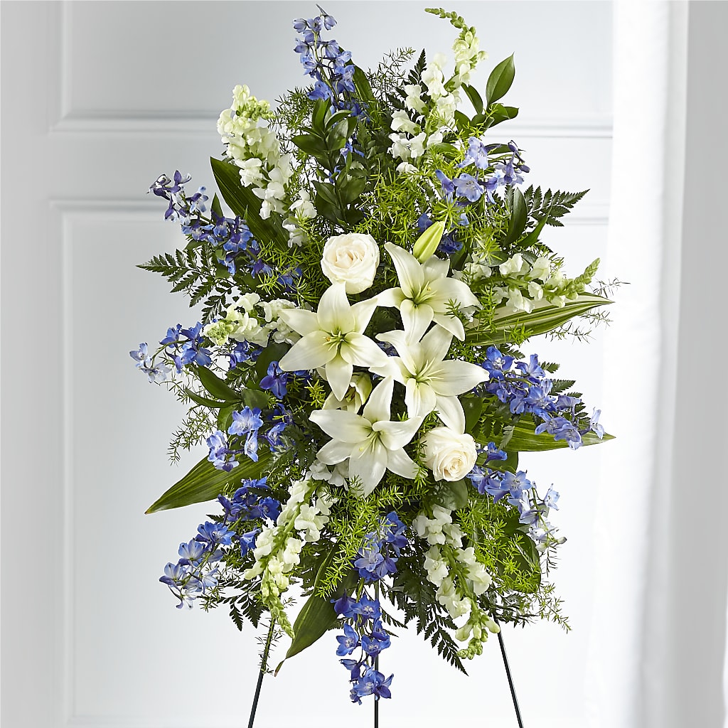 Faithful Friend Standing Spray – Rosehaus Floral, Suamico WI