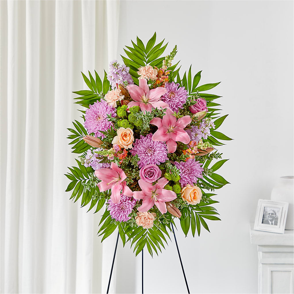 Love & Light Standing Spray – Rosehaus Floral, Suamico WI