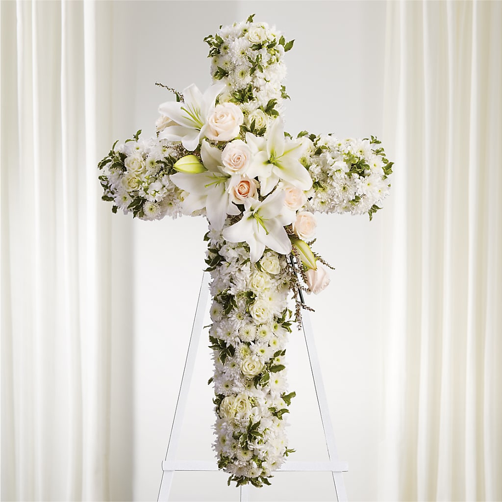 Spiritual Guidance Standing Spray – Rosehaus Floral, Suamico WI