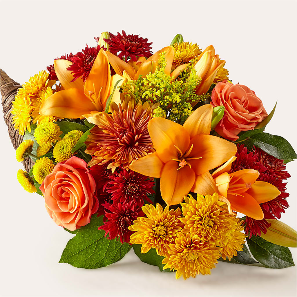 Feast of Color Cornucopia – Rosehaus Floral, Suamico WI