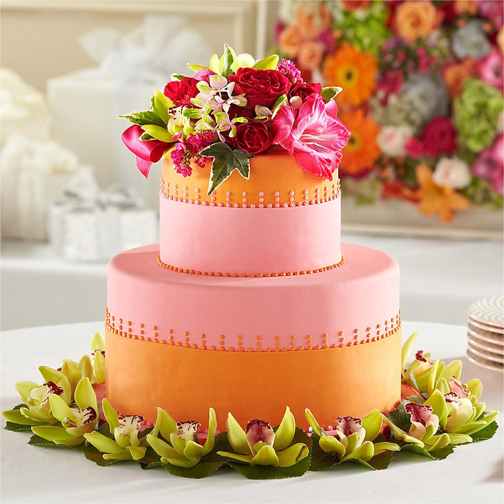 Sweet Citrus Cake Decor – Rosehaus Floral, Suamico WI
