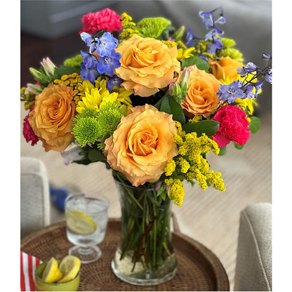 Bold & Bright – A Florist Original –  Rosehaus Floral, Suamico WI