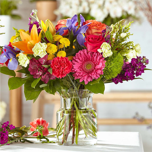 Bold & Bright – A Florist Original –  Rosehaus Floral, Suamico WI