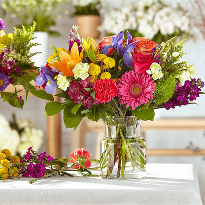 Bold & Bright – A Florist Original –  Rosehaus Floral, Suamico WI