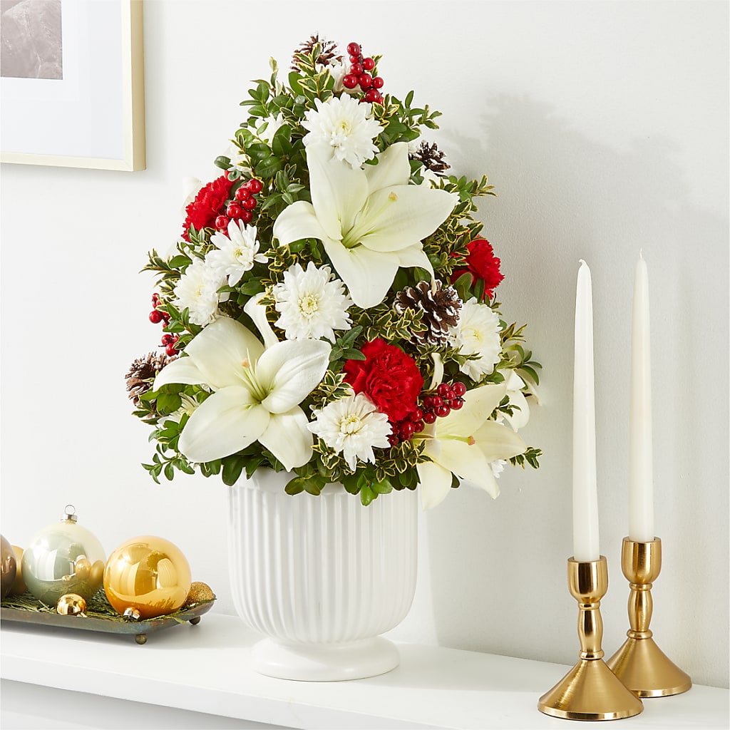Festive Moments Tree –  Rosehaus Floral, Suamico WI