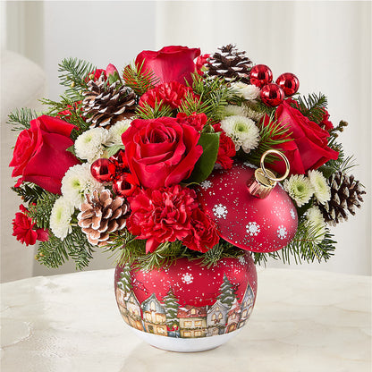 Christmas Carols Ornament –  Rosehaus Floral, Suamico WI