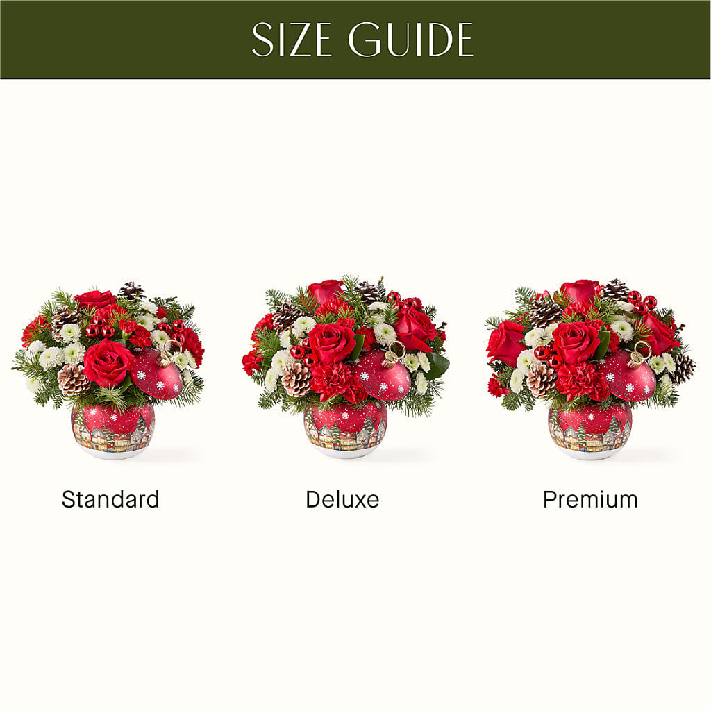 Christmas Carols Ornament –  Rosehaus Floral, Suamico WI