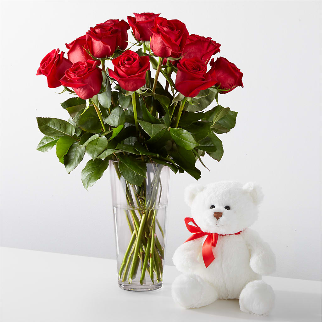 Romantic Long Stem Red Rose Bouquet Bundles –  Rosehaus Floral, Suamico WI