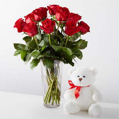 Romantic Long Stem Red Rose Bouquet Bundles –  Rosehaus Floral, Suamico WI