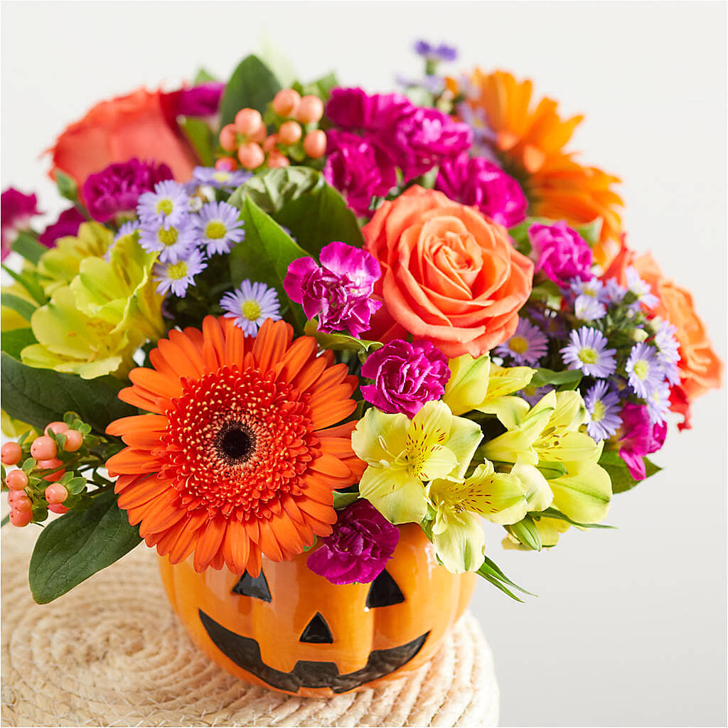 Tricks & Treats Pumpkin –  Rosehaus Floral, Suamico WI