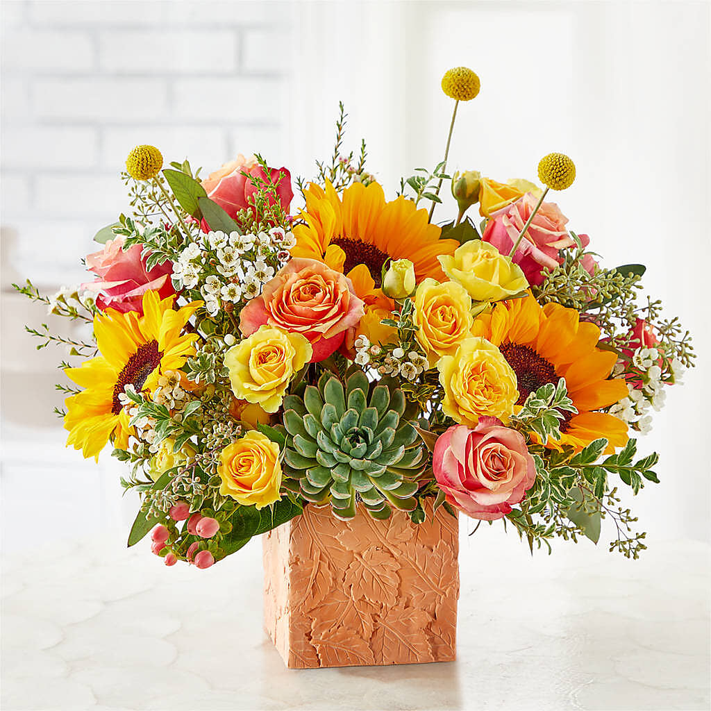 Sunflower Season Bouquet –  Rosehaus Floral, Suamico WI