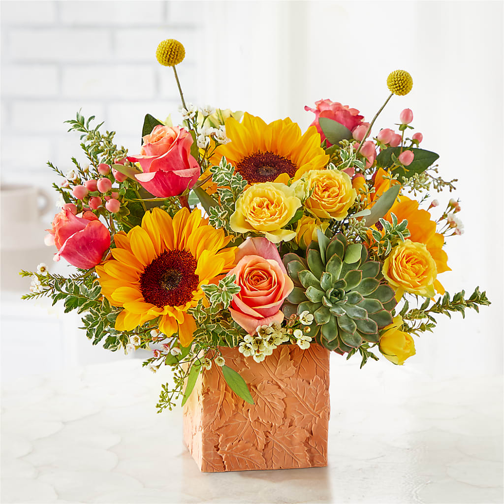 Sunflower Season Bouquet –  Rosehaus Floral, Suamico WI