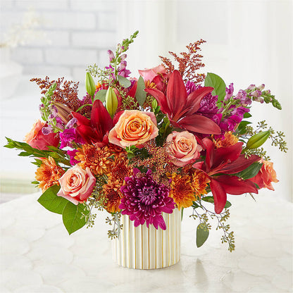 Burgundy Landscape Bouquet –  Rosehaus Floral, Suamico WI