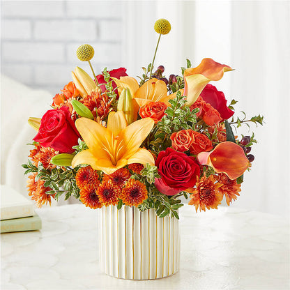 Scarlet Skies Bouquet –  Rosehaus Floral, Suamico WI