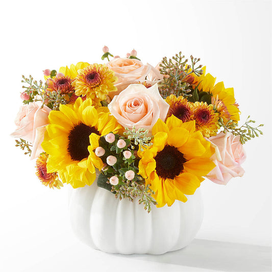 Pumpkin to Talk About Bouquet –  Rosehaus Floral, Suamico WI