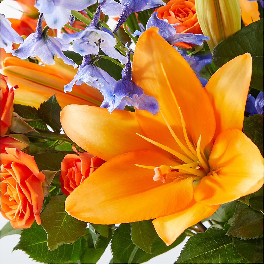 Radiant Citrus Bouquet –  Rosehaus Floral, Suamico WI