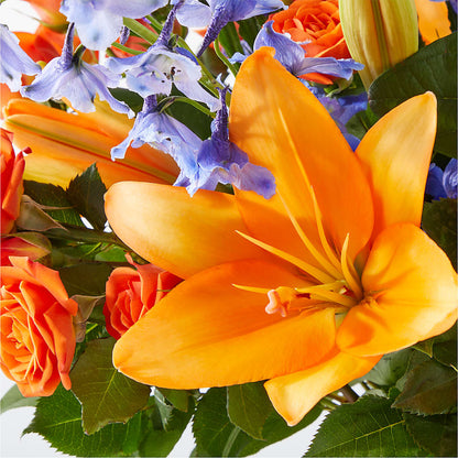 Radiant Citrus Bouquet –  Rosehaus Floral, Suamico WI