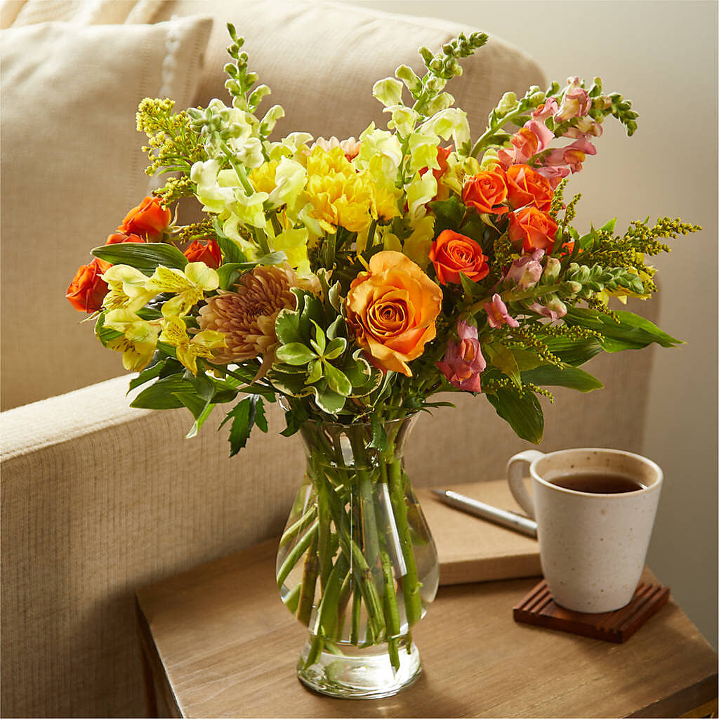 Fall Delight – A Florist Original –  Rosehaus Floral, Suamico WI