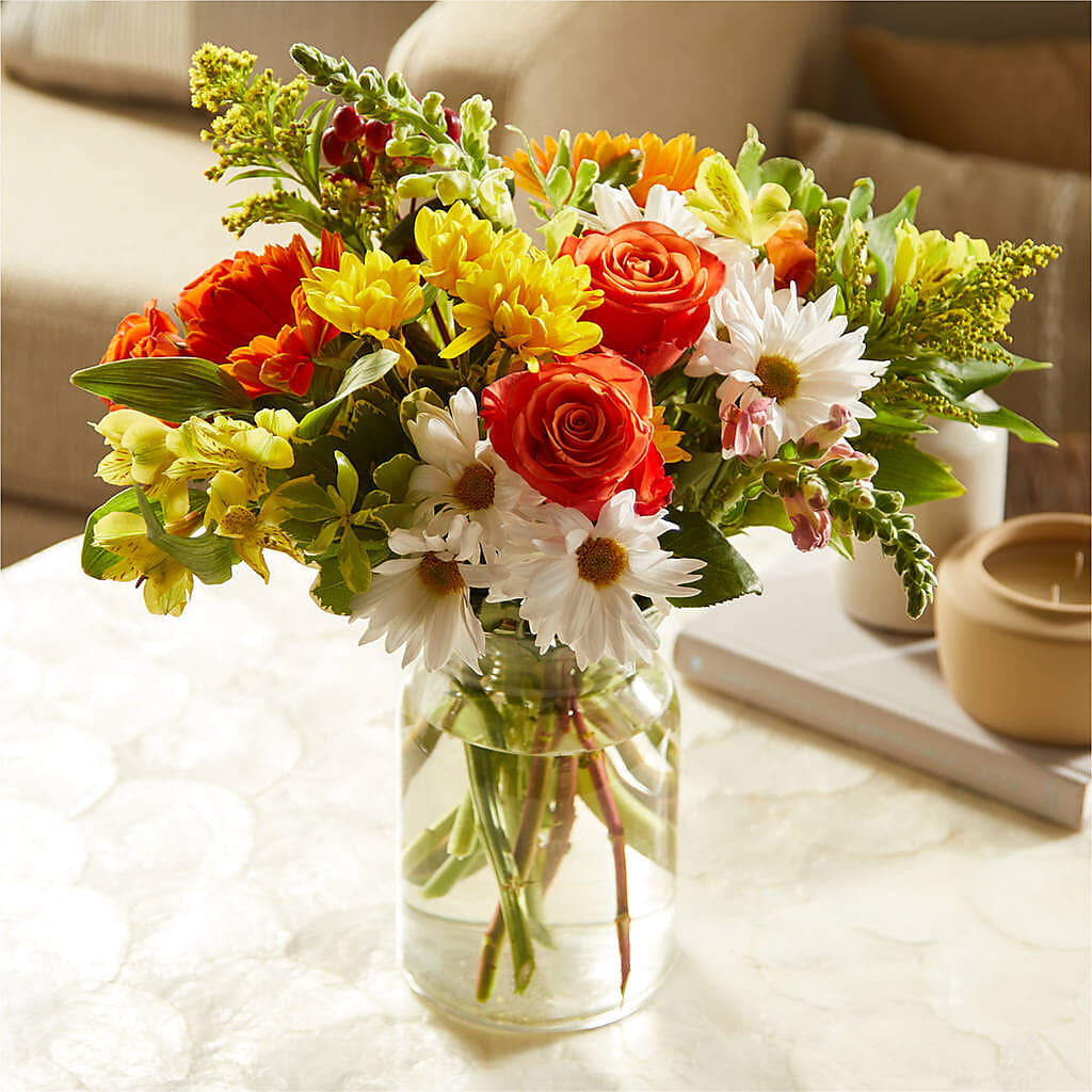 Fall Delight – A Florist Original –  Rosehaus Floral, Suamico WI