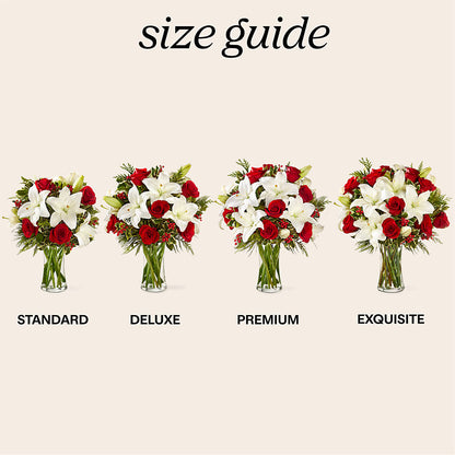 Sparkling Snowflakes Bouquet –  Rosehaus Floral, Suamico WI