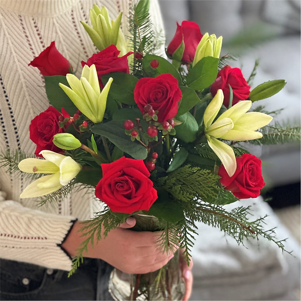 Glittering Lights Bouquet –  Rosehaus Floral, Suamico WI