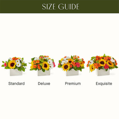 Sun-drenched Blooms Box Bouquet –  Rosehaus Floral, Suamico WI