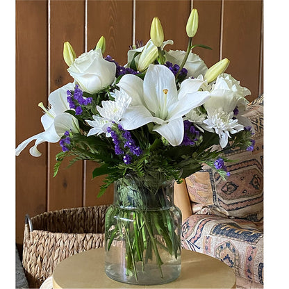 Beyond Blue Bouquet –  Rosehaus Floral, Suamico WI