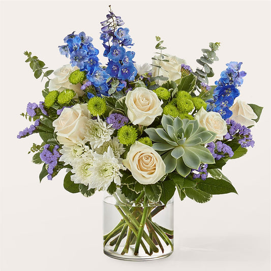 Cerulean Waves Bouquet –  Rosehaus Floral, Suamico WI