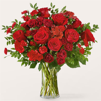 Brilliant Ruby Bouquet –  Rosehaus Floral, Suamico WI