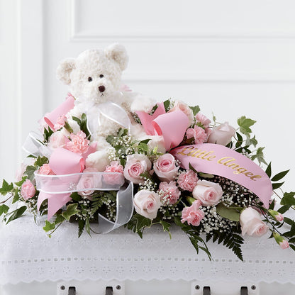 Touch of Sympathy Casket Spray –  Rosehaus Floral, Suamico WI