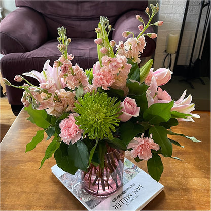Pretty in Pink Bouquet –  Rosehaus Floral, Suamico WI