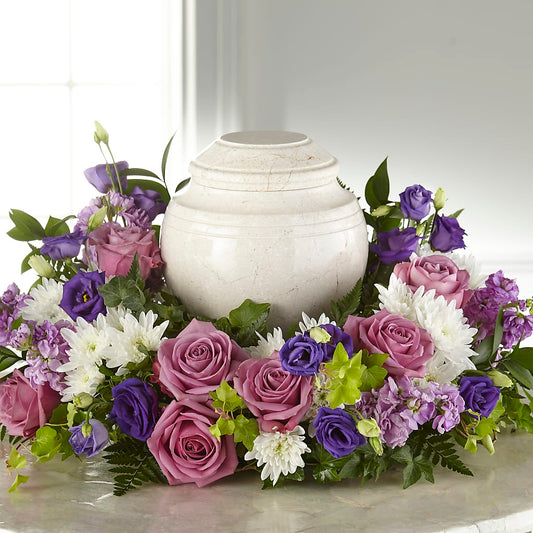 Blooming Sympathy Cremation Adornment –  Rosehaus Floral, Suamico WI