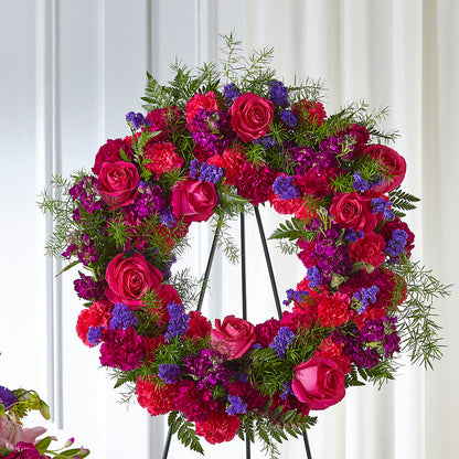 Calming Colors Wreath –  Rosehaus Floral, Suamico WI