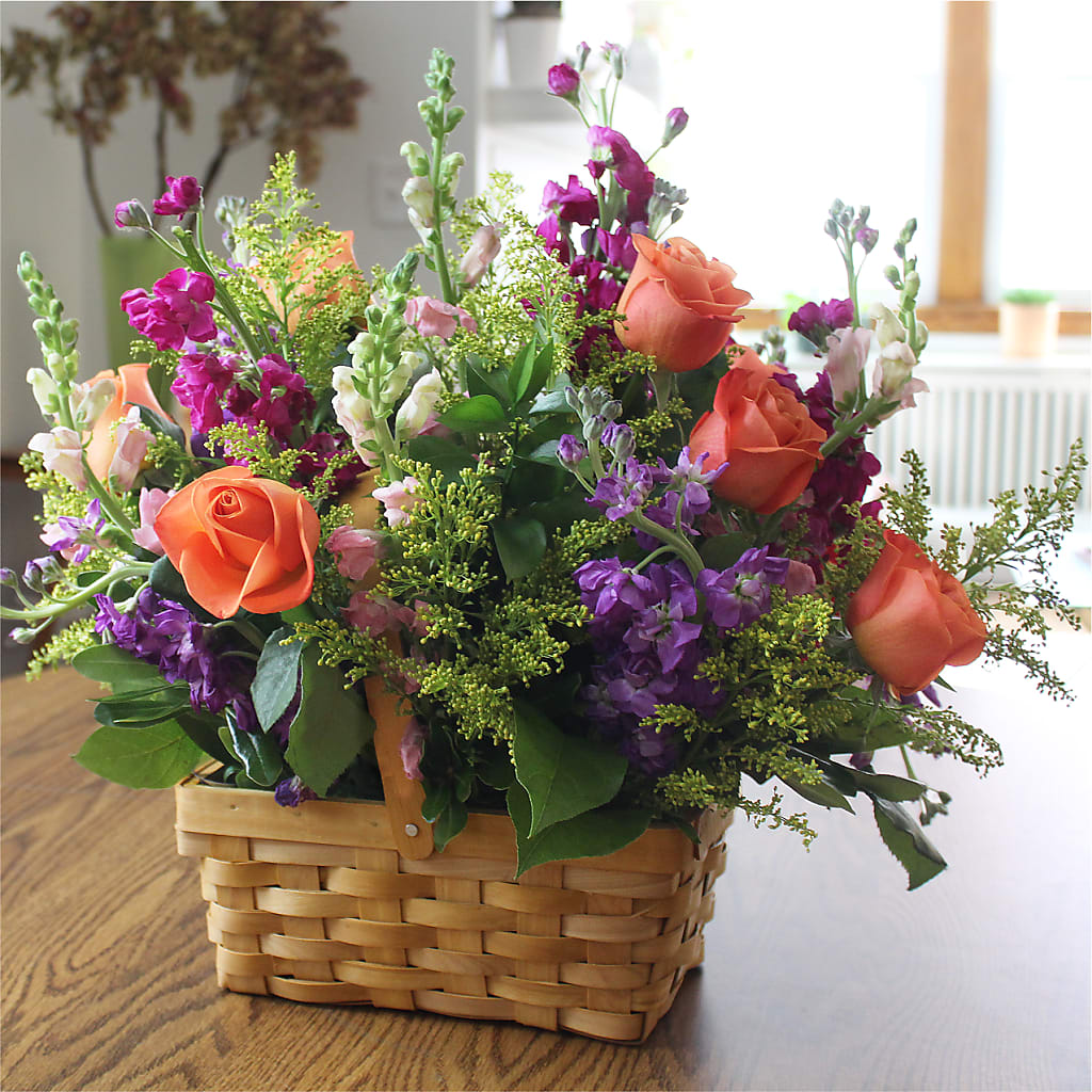 Garden of Life Basket –  Rosehaus Floral, Suamico WI