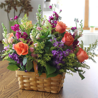 Garden of Life Basket –  Rosehaus Floral, Suamico WI