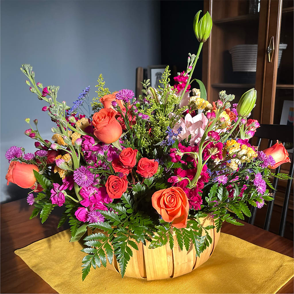 Garden of Life Basket –  Rosehaus Floral, Suamico WI