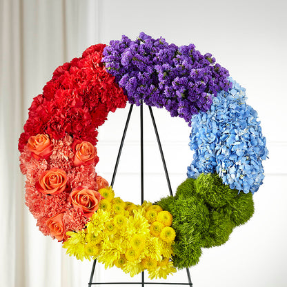 Circle of Love Wreath –  Rosehaus Floral, Suamico WI
