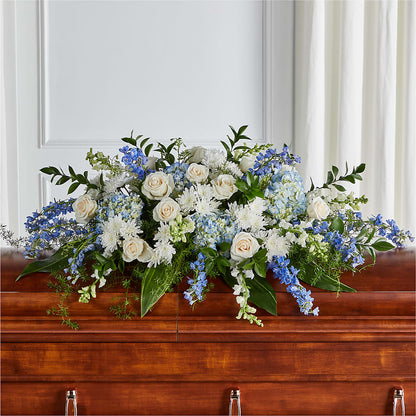 Timeless Essence Casket Spray –  Rosehaus Floral, Suamico WI