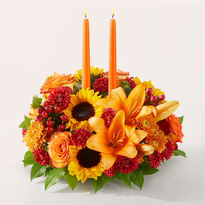 Grateful Centerpiece –  Rosehaus Floral, Suamico WI
