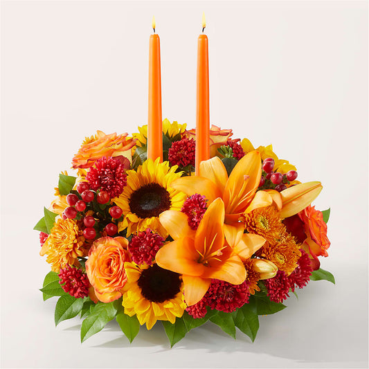 Grateful Centerpiece –  Rosehaus Floral, Suamico WI